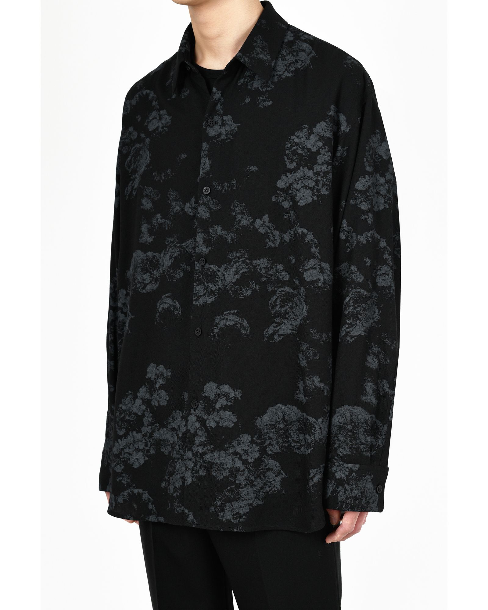 LAD MUSICIAN - New Rose Mix Big Shirt | fakejam