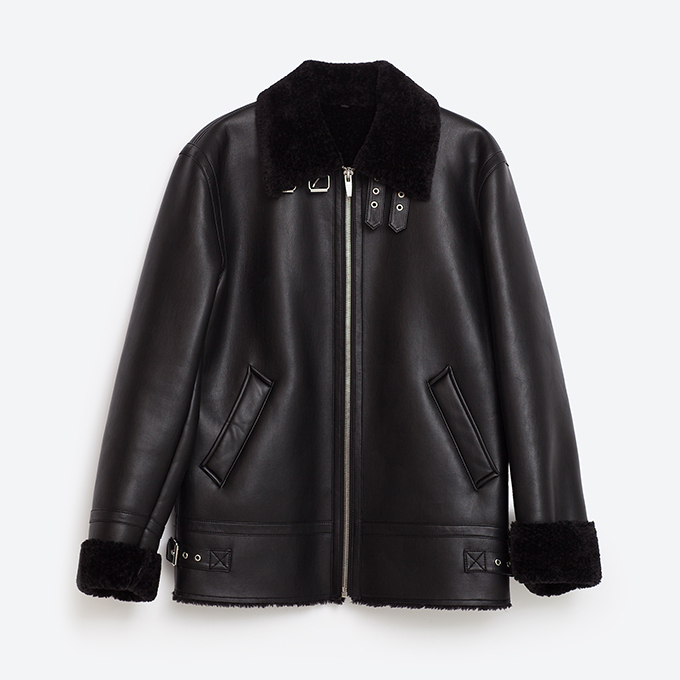 ZARA 16年秋冬メンズ新作アウター、レザージャケットやボア付きGジャン