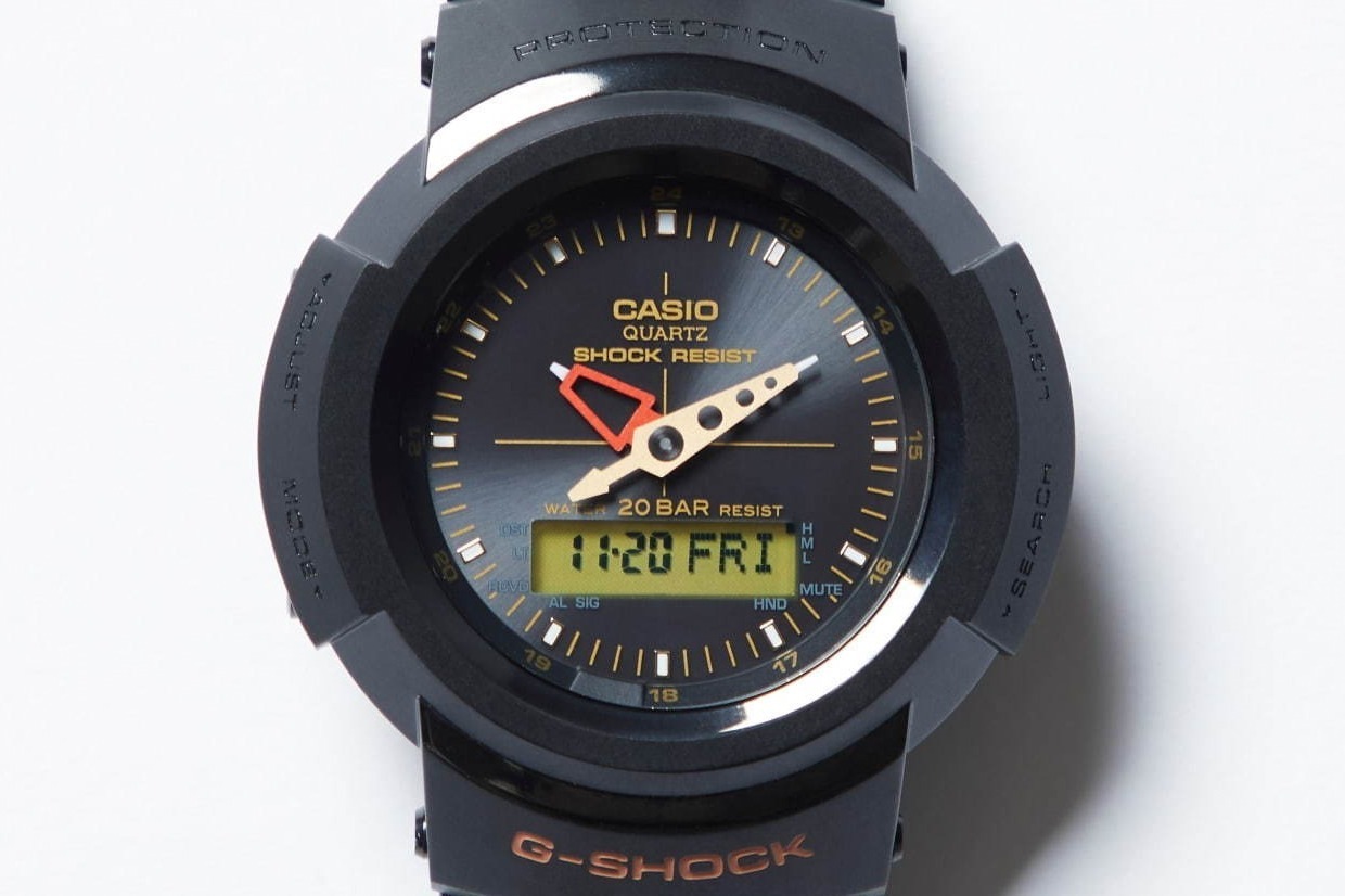 ユナイテッドアローズからG-SHOCKの“フルメタル”新作「AWM-500」別注