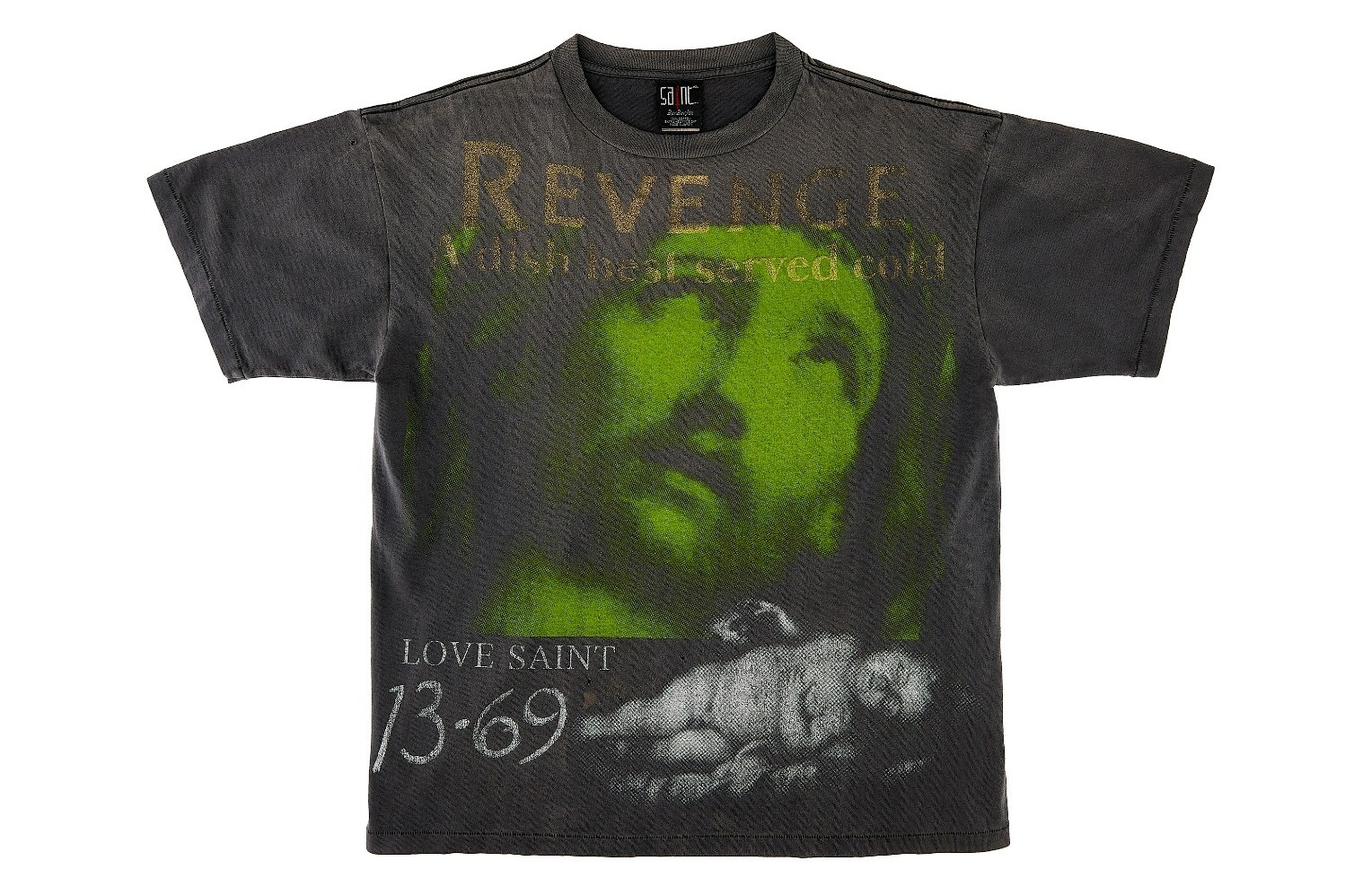 セント マイケル“ヴィンテージ加工”Tシャツ、古着屋・ベルベルジンと