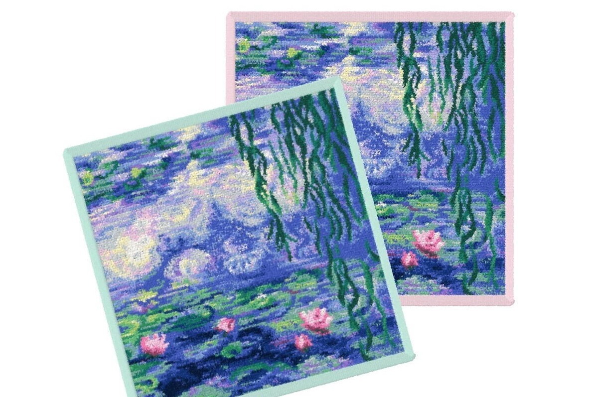 企画展「モネ 睡蓮のとき」限定コラボグッズ、《睡蓮》イメージの