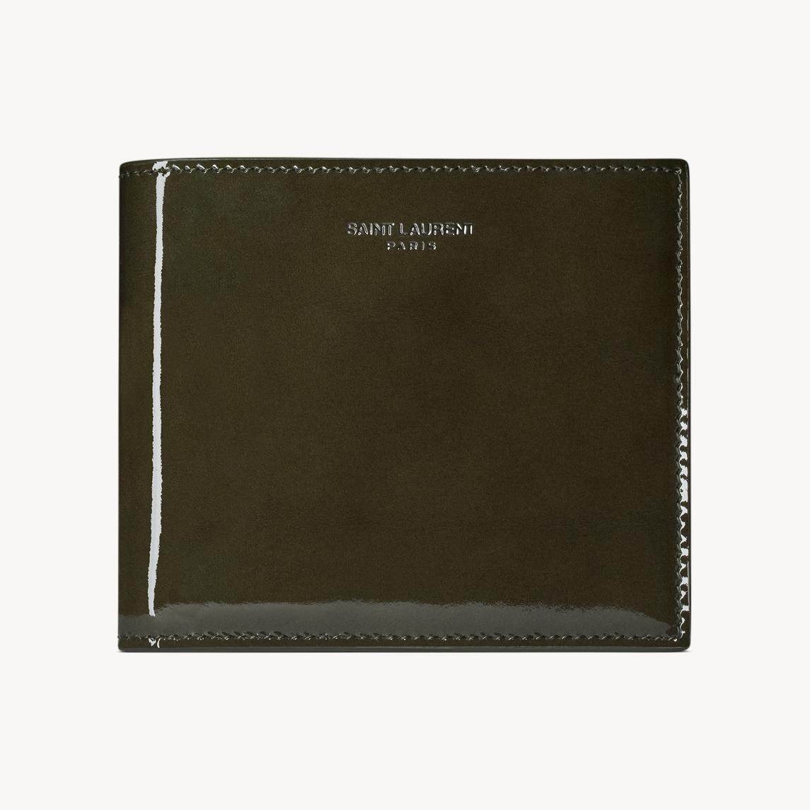 サンローランのメンズ財布、“YSLロゴ”華やぐ二つ折り財布＆艶やか