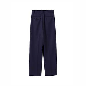 ジョン ローレンス サリバン“大胆タック”のワイドトラウザーズ、直営店