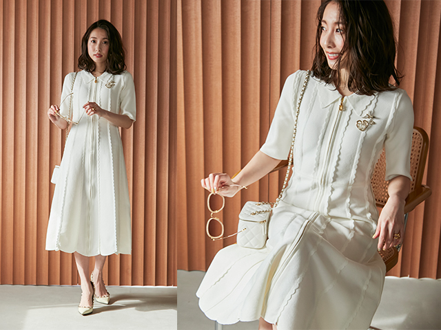 M Maglie le cassetto×冨張愛コラボレーション〝シック＆モードな前