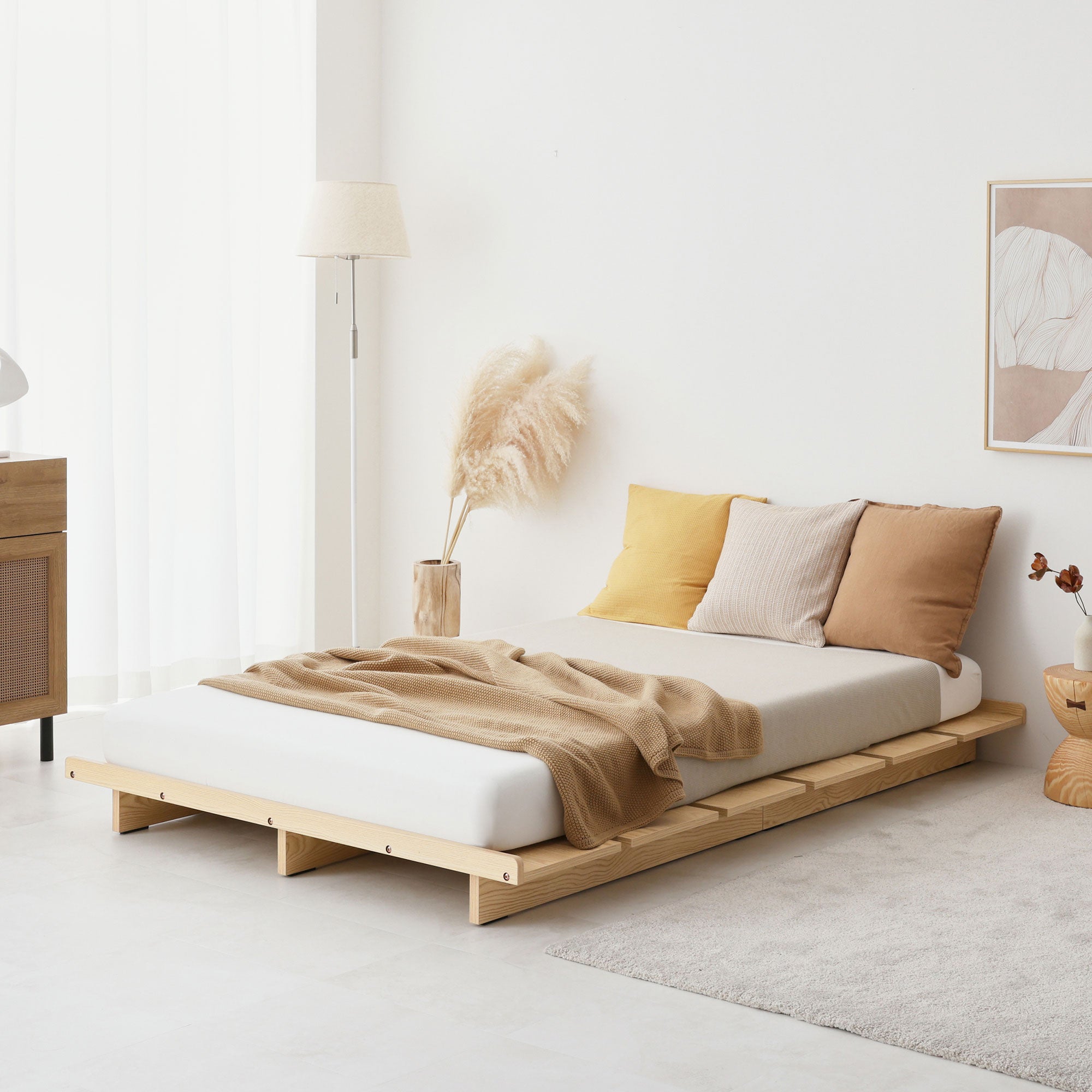 あす着] S/SD/D シングル セミダブル ダブル すのこベッド ベッド