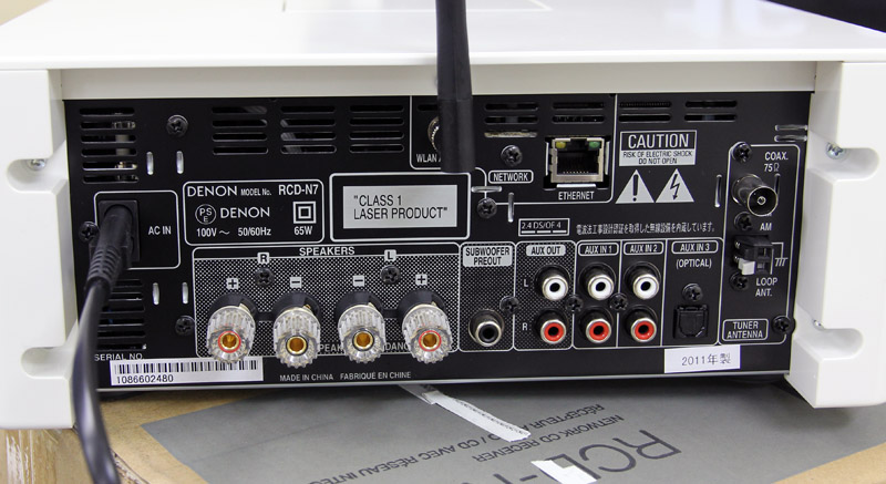 DENON RCD-N7 ネットワークCDレシーバ│ほげほげ日記