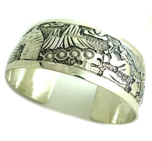 インディアンジュエリー シルバーブレスレット・バングル