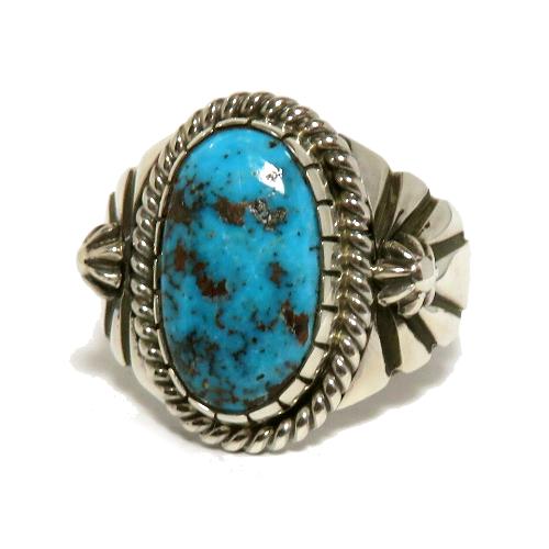 インディアンジュエリー リング サンフェリペ族 ターコイズ リング