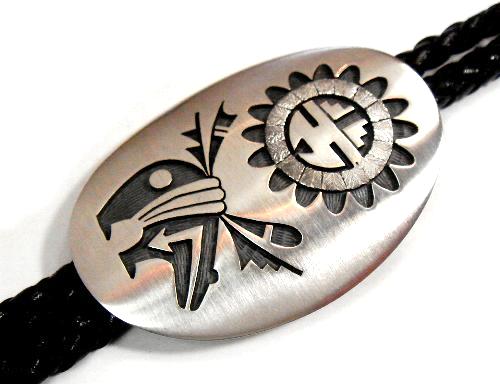 インディアンジュエリー ホピ族製作のボロタイ・ループタイ