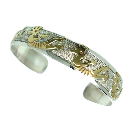 ココペリ・バングル ブレスレット インディアンジュエリー