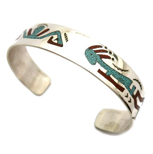 ココペリ・バングル ブレスレット インディアンジュエリー