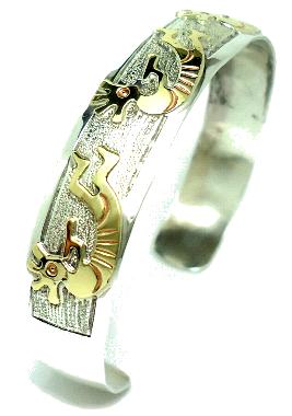 ココペリ・バングル ブレスレット インディアンジュエリー