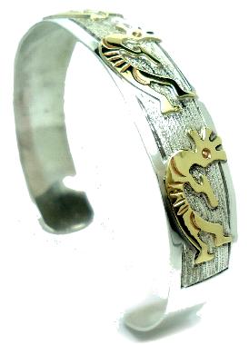 ココペリ・バングル ブレスレット インディアンジュエリー