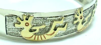 ココペリ・バングル ブレスレット インディアンジュエリー