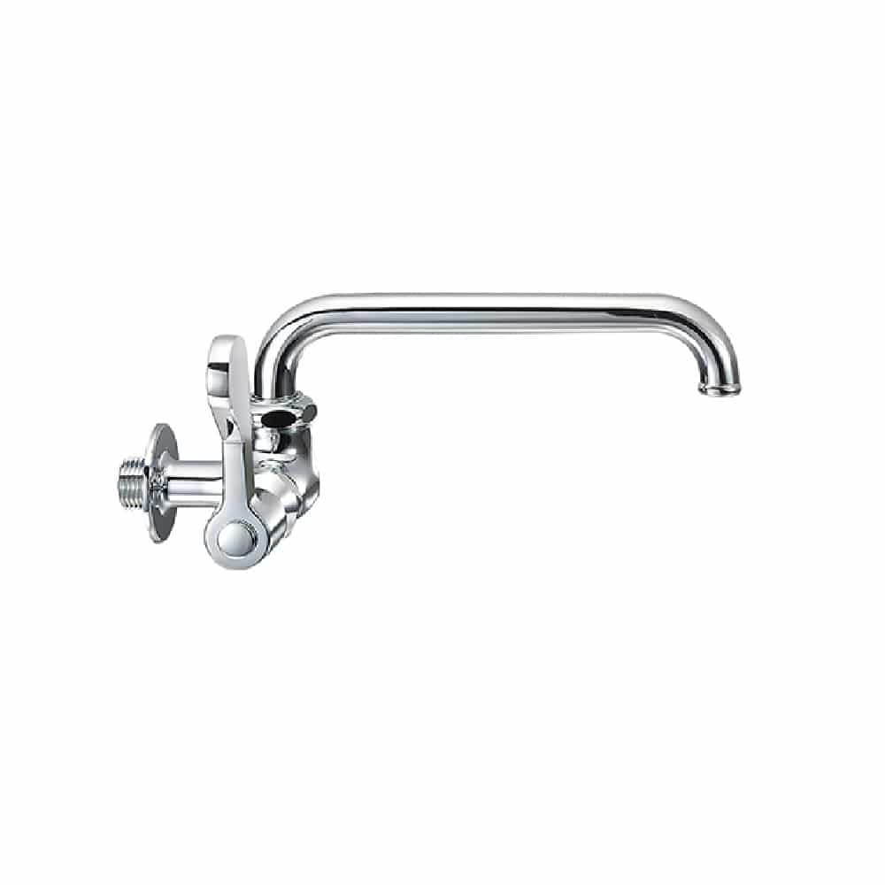 SANEI（サンエイ）レバー式横形自在水栓（左ハンドル）90度開閉