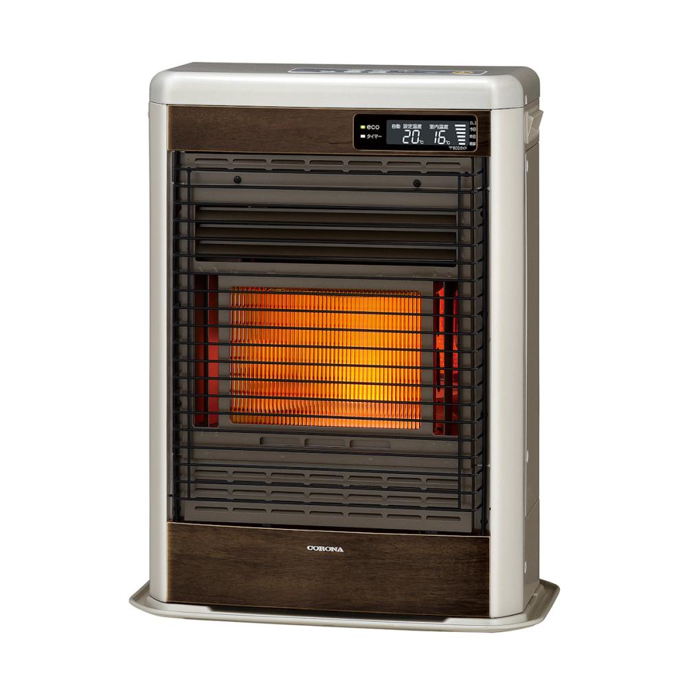 コロナ FF式温風ストーブ 木造14畳 ホワイト FF－HG52SK