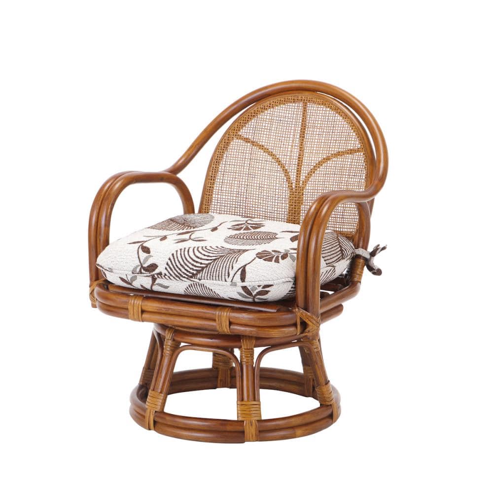 アテーナライフ ラタン回転チェア ミドル SPZ－11－17VN の