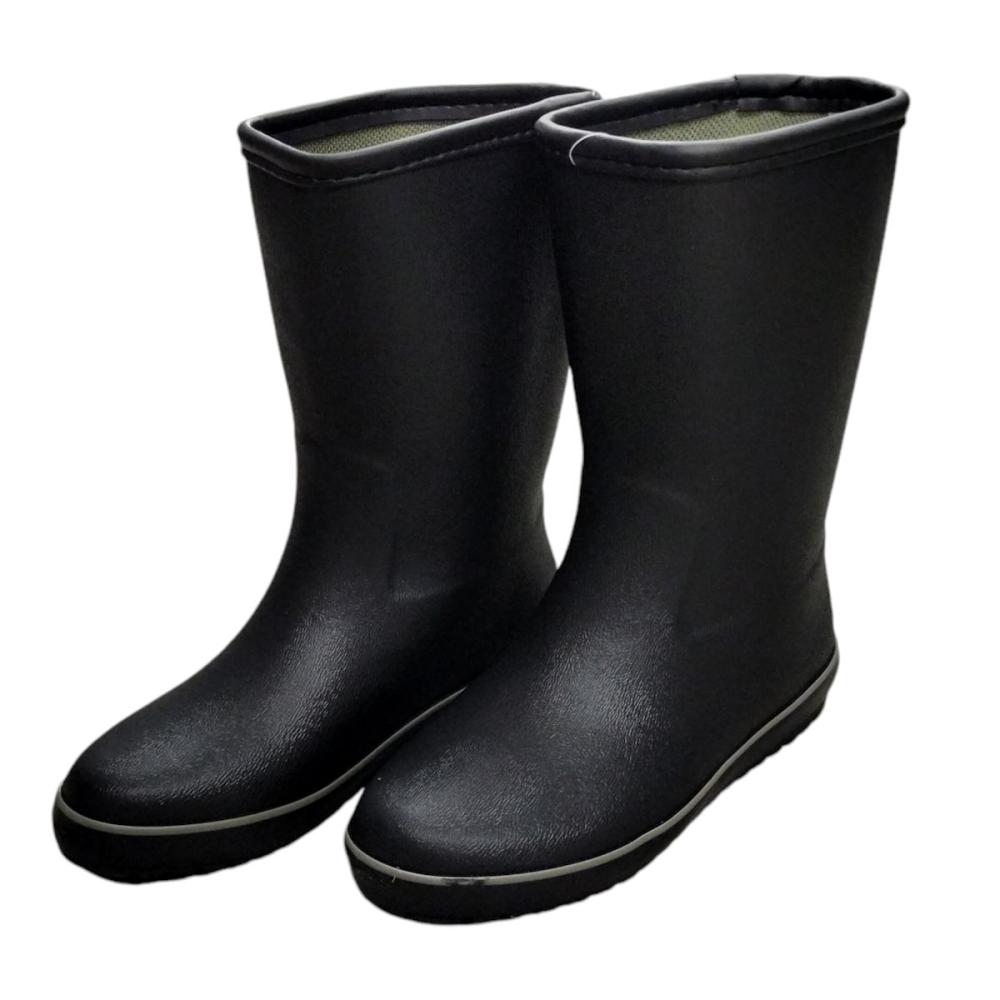 婦人ラバーブーツ ブラック S 22．5～23cm の通販