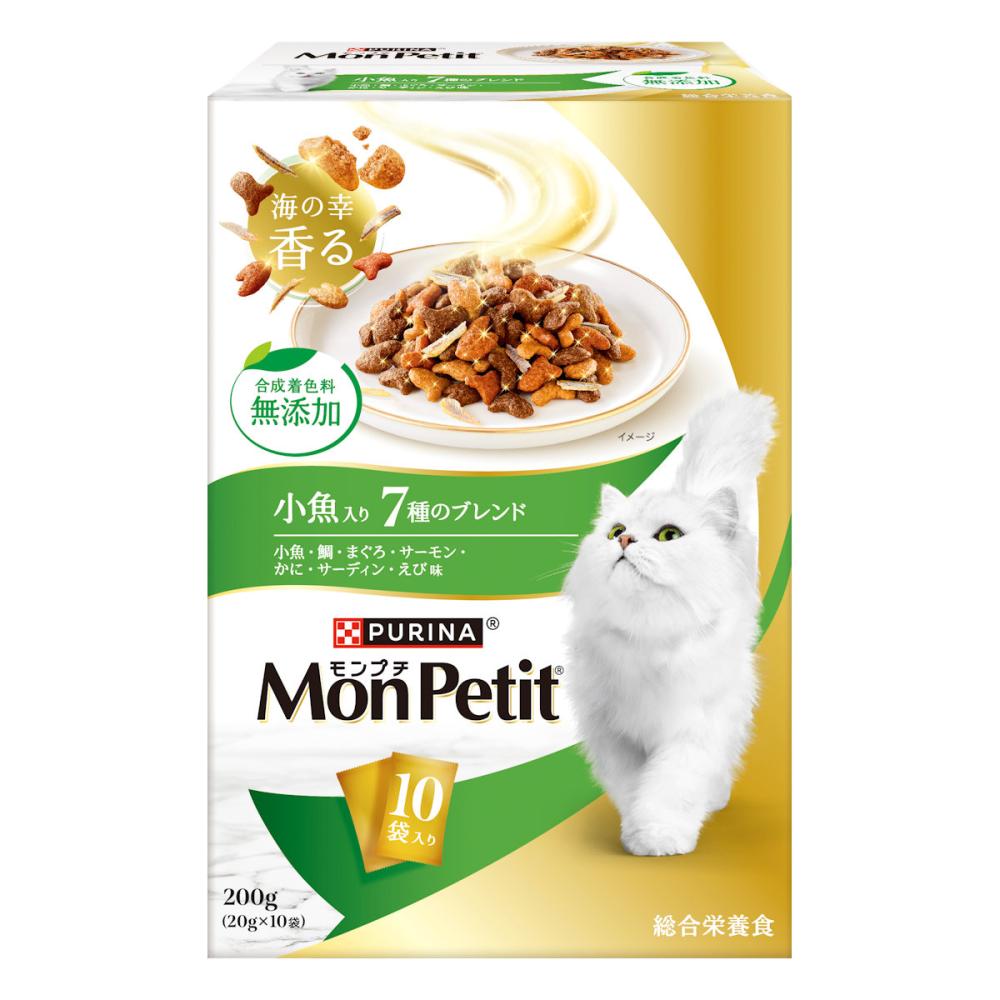 モンプチボックス ドライ しらすパウダー入り7種のブレンド 200g