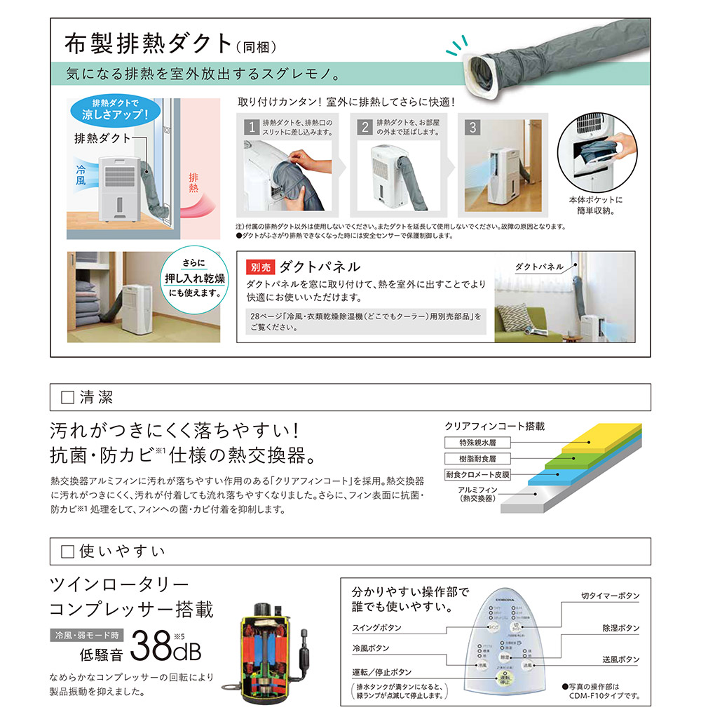 コロナ どこでもクーラー 2025年製 冷風 衣類乾燥機 除湿機 CDM-1025