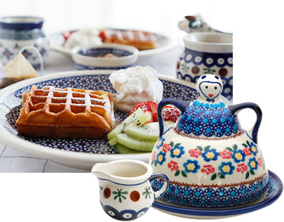 ポーリッシュポタリーの特徴 ケルセン- 愛らしい陶器ポーリッシュ