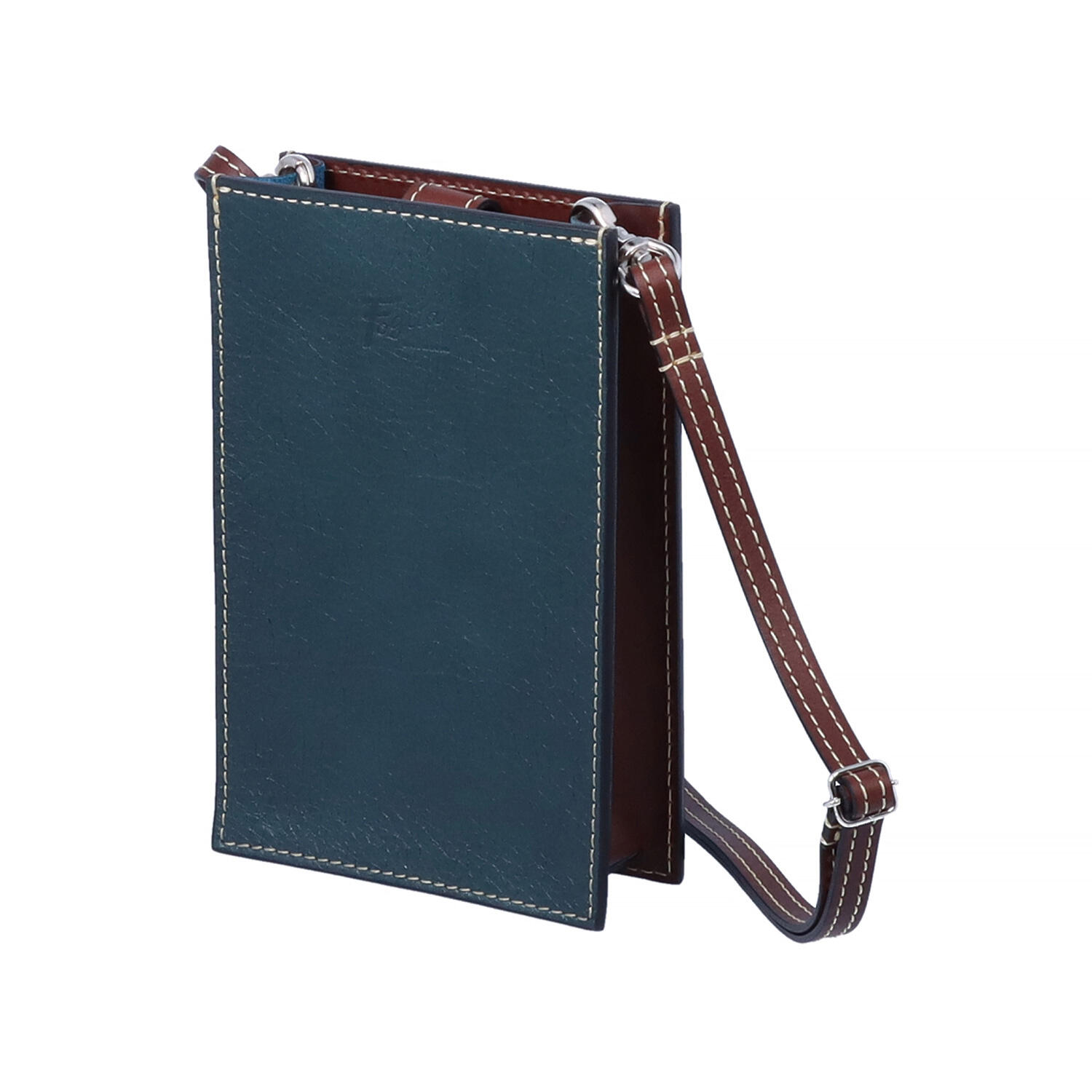 シンプル 牛革 モバイルショルダー スマホショルダー | 株式会社