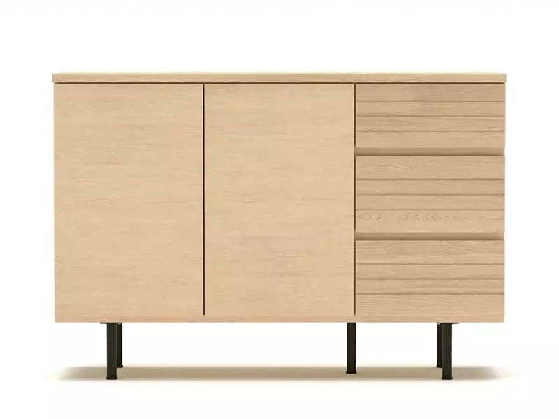 ノエル 120サイドボード（スチール脚） | 堀田木工所 | 家具インテリア