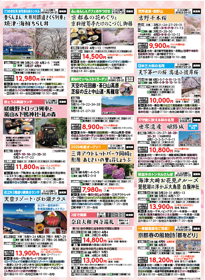 2026年 新緑バスの旅 (3-7月)／岐阜・裏[6] | カッコーパルック