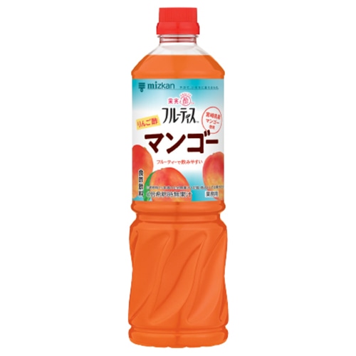 業務用フルーティス リンゴ酢マンゴー 1L: ノンアルコール飲料 KANTO