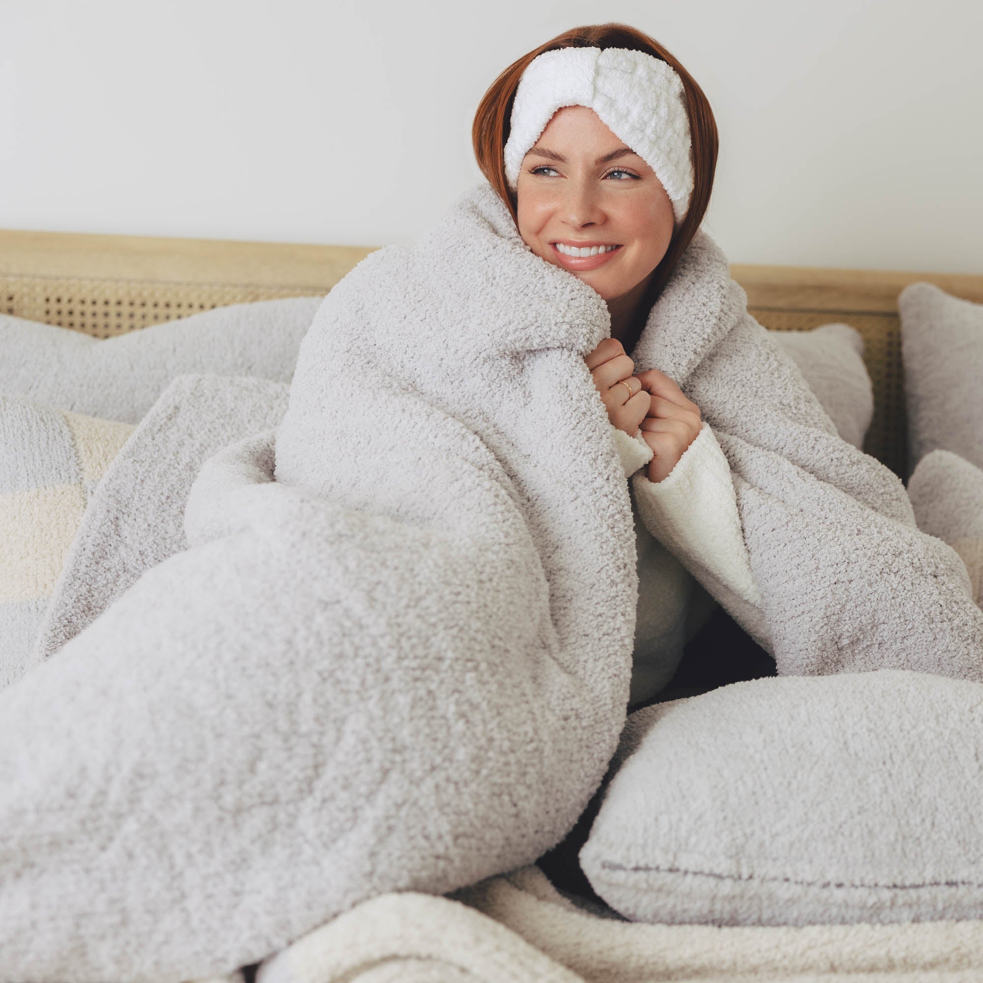 Cloud Throw Blanket - Double Woven Heavy Weight | Kashwere