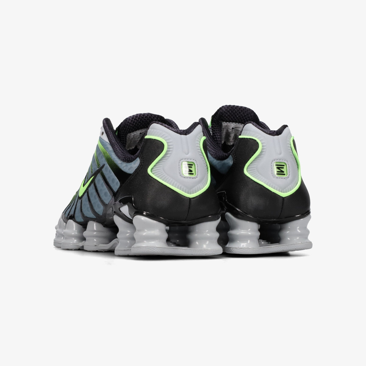 NIKE SHOX TL WOLF GREY/LIME BLAST/BLACK – KICKS LAB.