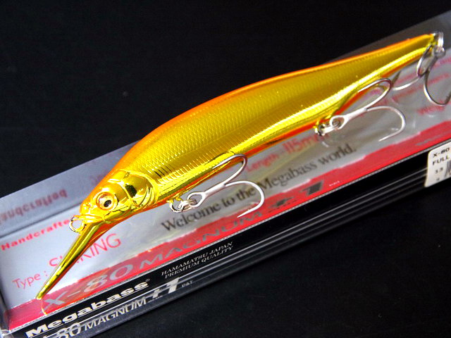 メガバス X-80マグナム+1 115mm/18g 【シーバスルアー専門店 キング