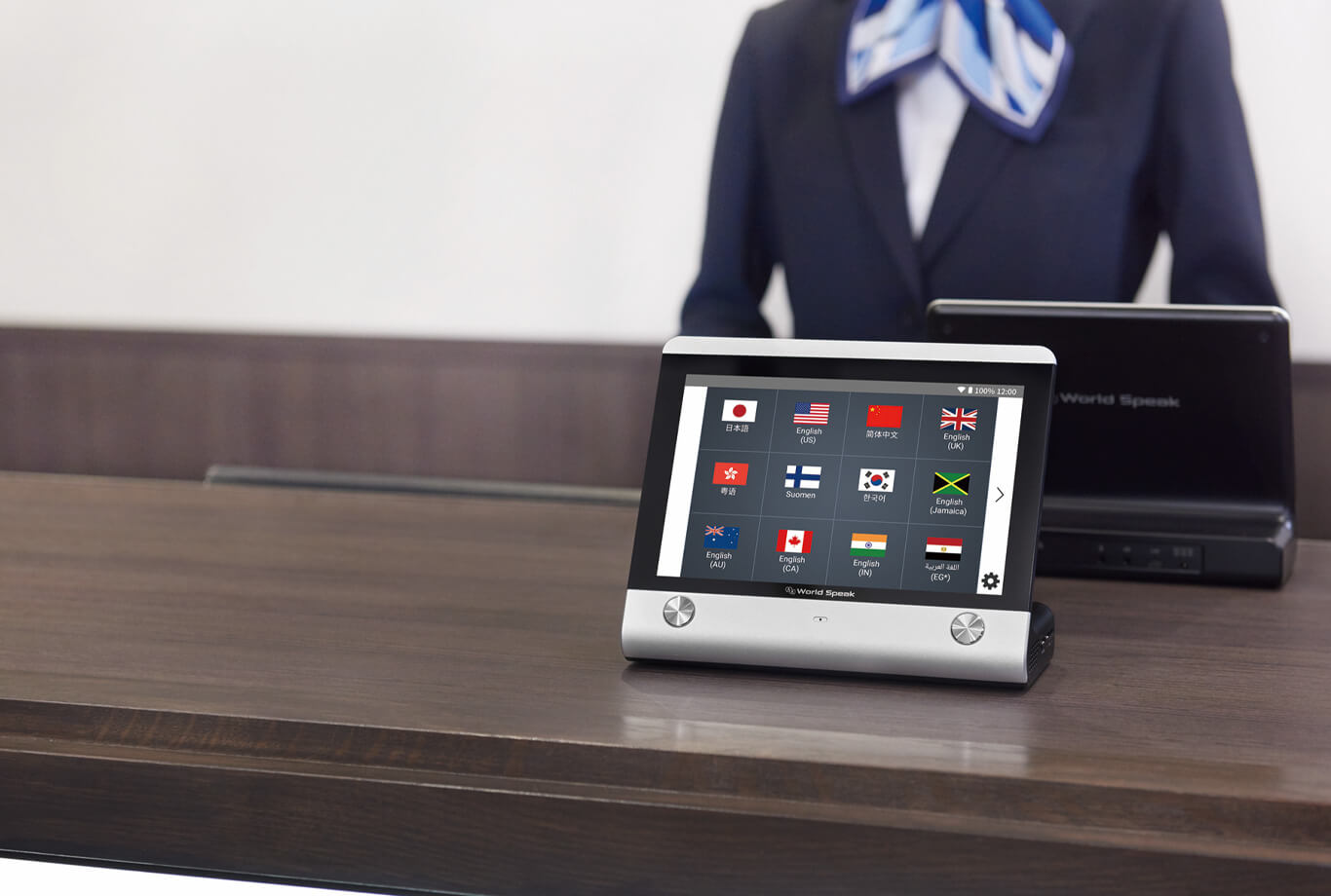 対話型翻訳機 ポータブル翻訳機 World Speak（ワールドスピーク