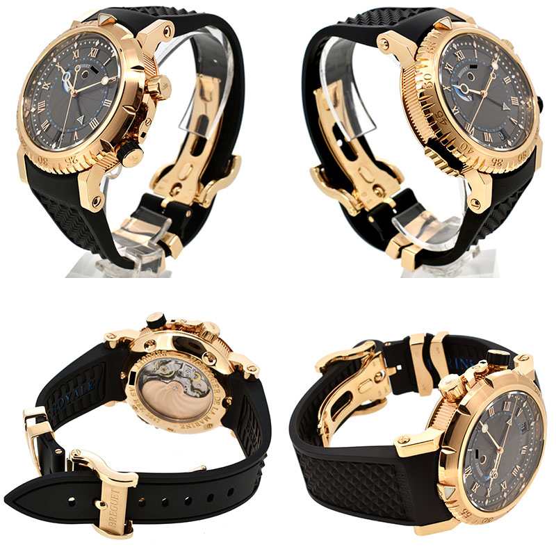 ブレゲ BREGUET マリーンロイヤル 5847BR/Z2/5ZV ローズゴールド