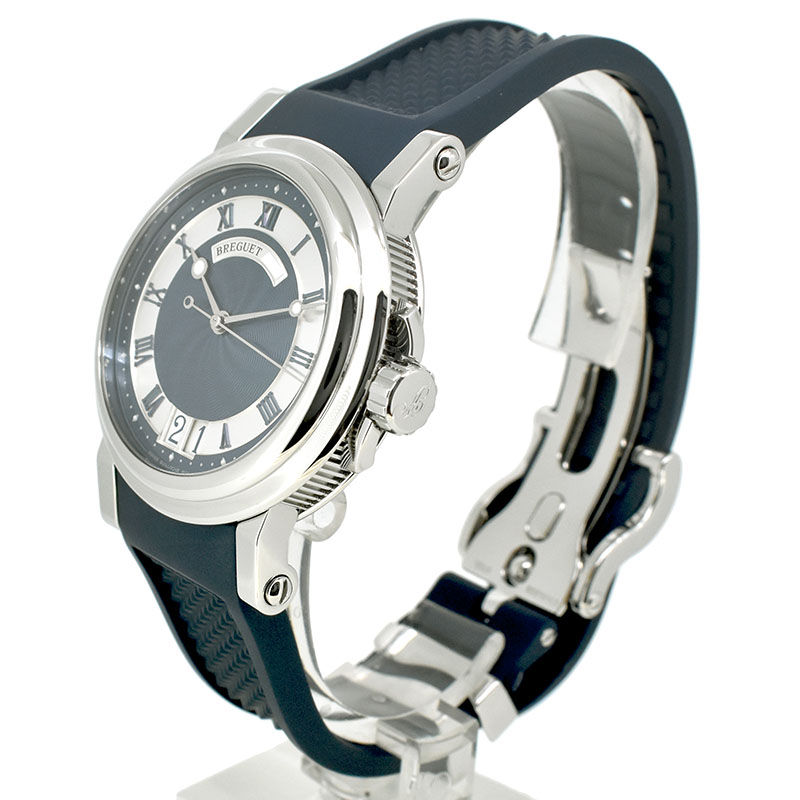 ブレゲ BREGUET マリーン2 ラージデイト 5817ST/Y2/5V8 SS ブルー 39mm