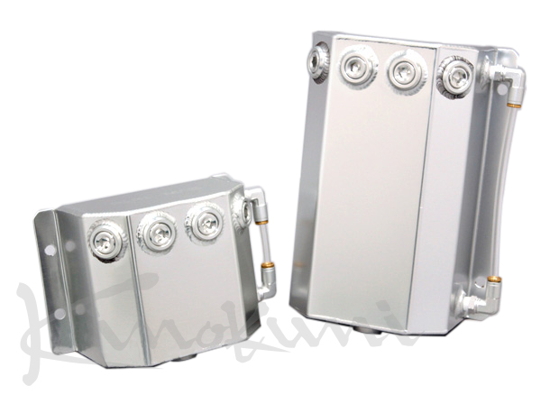 キノクニ ： オイルキャッチタンク 2タイプ オイルキャッチタンク 113mm