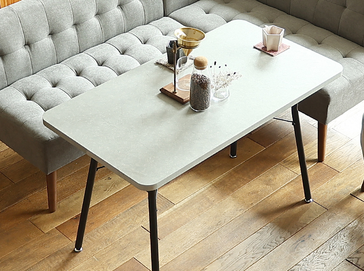 ソファーダイニング4点セット mild（ミルド）グレータイプ｜北欧