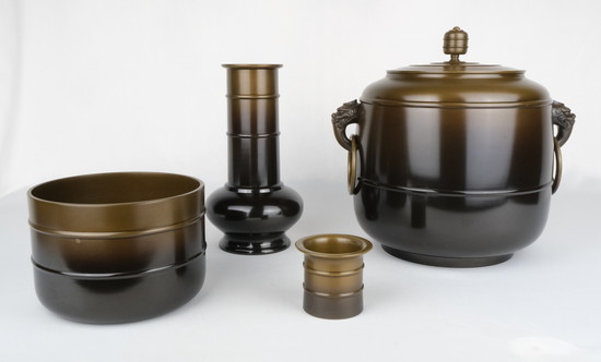 栗山園オンライン通販部 / 【出物】 唐銅皆具 八尾祥栄