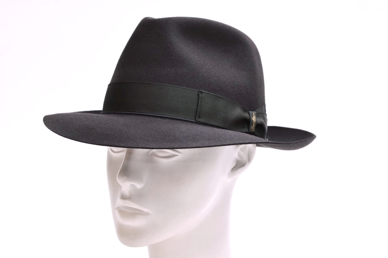 ボルサリーノ QS「50 GRAMMI チンクァンタグラミ」ポケッタブル ファー