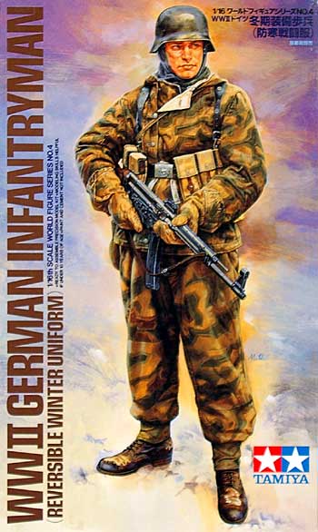1/16 ワールドフィギュアシリーズ WW2 ドイツ冬期装備歩兵 (防寒戦闘服