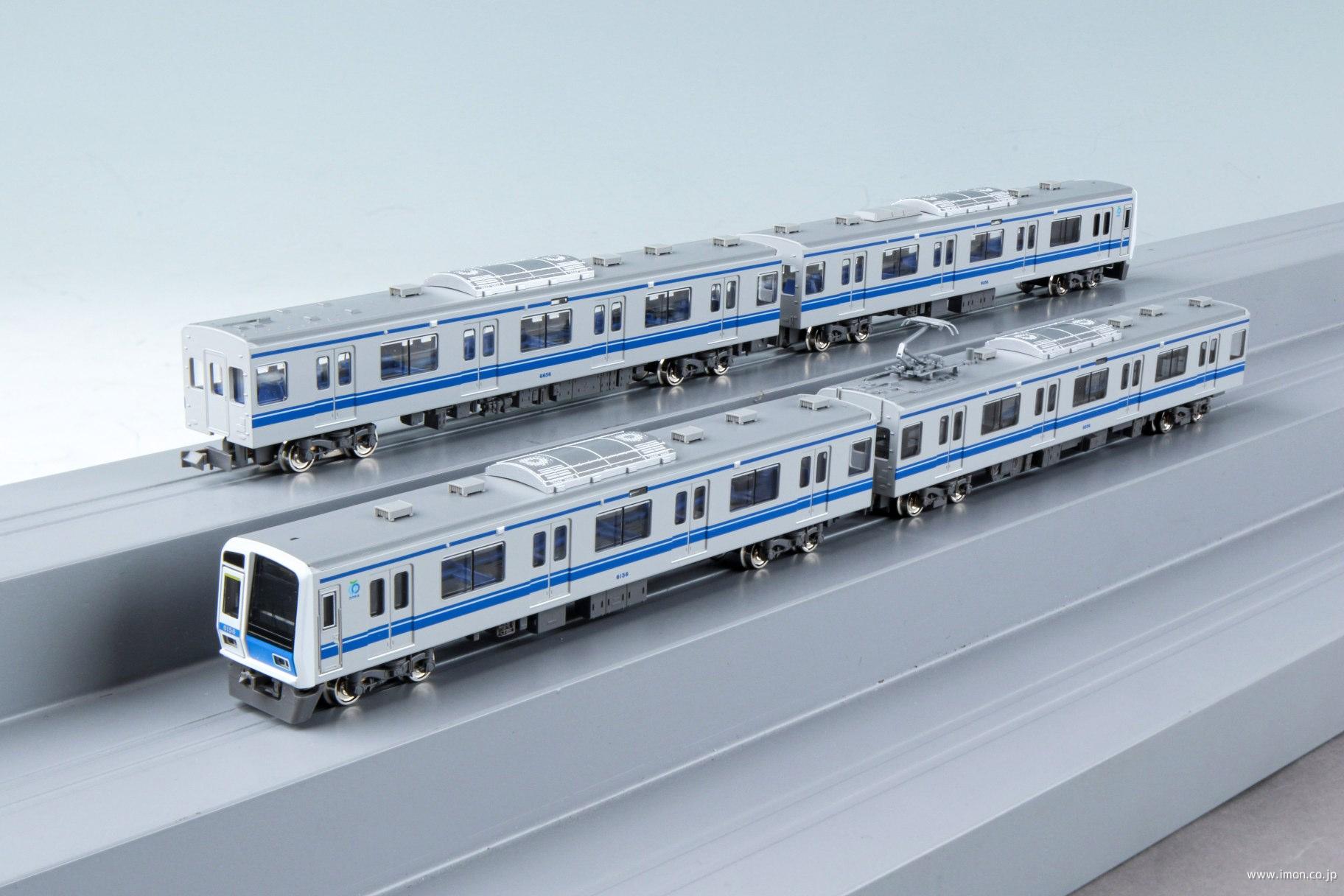 西武 6000系アルミ車 6156編成・シングルアームパンタ 基本4