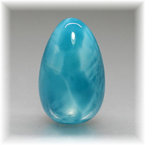 ドミニカ産・最高品質]宝石質ラリマーエッグシェイプ - 埼玉県吉川市の