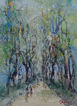 一枚の繪 － 山田幸見 油彩展