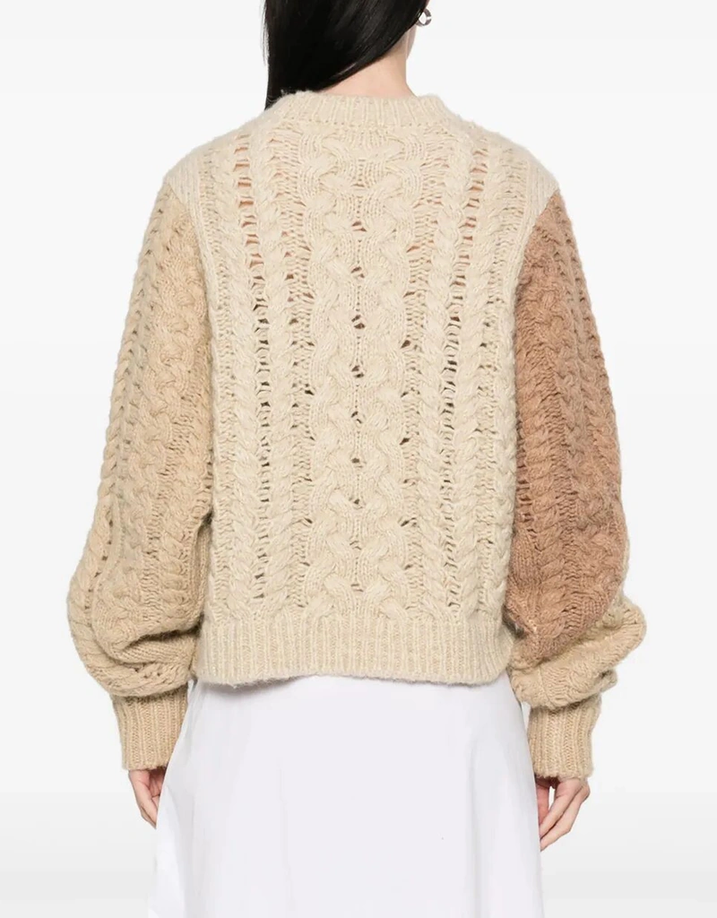 Isabel Marant Étoile ダリルモヘアブレンドケーブルニットセーター