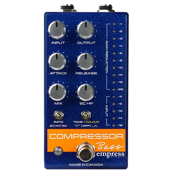 Empress Effects 【入荷待ち、ご予約受付中】 Bass Compressor [Blue