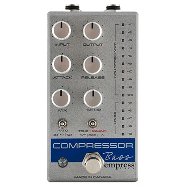 Empress Effects 【入荷待ち、ご予約受付中】 Bass Compressor [Silver