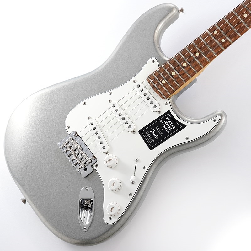 Fender MEX Player Stratocaster (Silver/Pau Ferro) [Made In Mexico