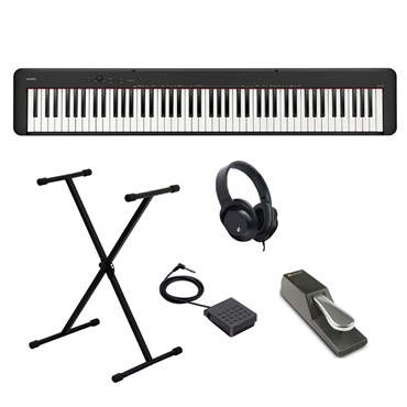 CASIO CDP-S160＋X型スタンド+ダンパーペダルセット【ヘッドホン付