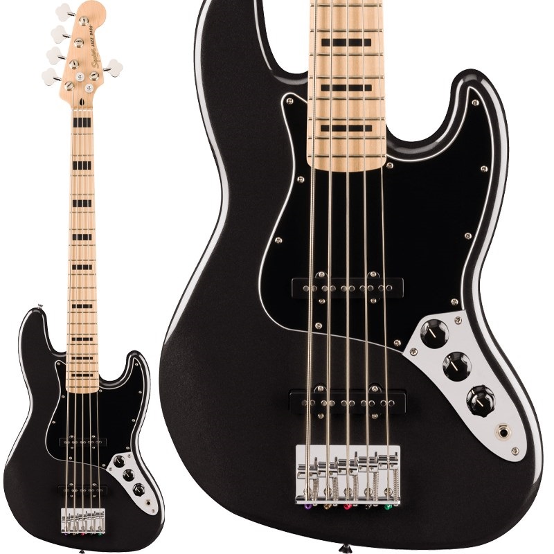 Squier by Fender Affinity Series Active Jazz Bass V (Black