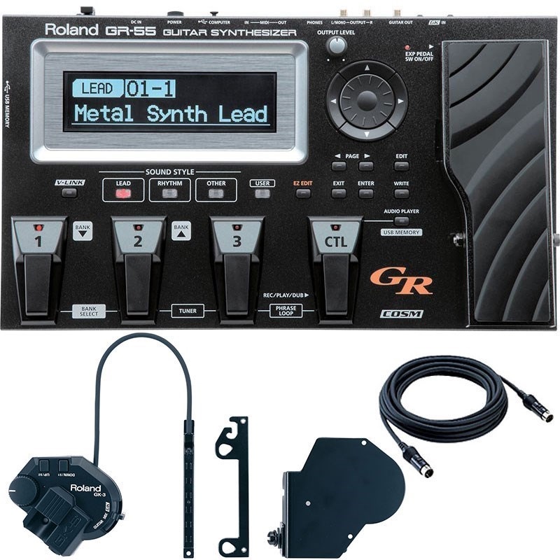 Roland ローランド ギターシンセサイザー GR-55GK GK-3 専用ケーブル